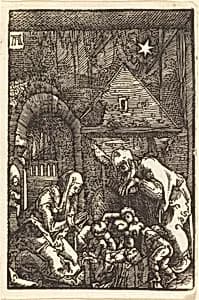 The Nativity by Albrecht Altdorfer