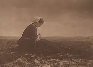 The Net Mender by Alfred Stieglitz