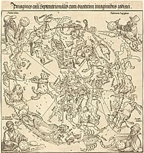 The Northern Celestial Hemisphere by Albrecht Dürer