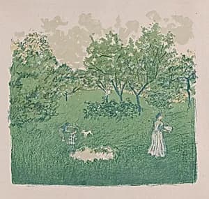 The Orchard (Le verger) by Pierre Bonnard
