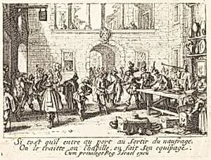 The Parents Bestow Gifts by Jacques Callot