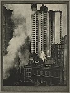 The Park Row Building by Alvin Langdon Coburn