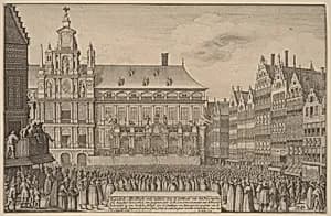 The Peace of Munster by Wenceslaus Hollar