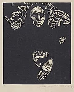 The People (Das Volk) by Käthe Kollwitz