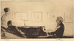 The Pianist by James McBey