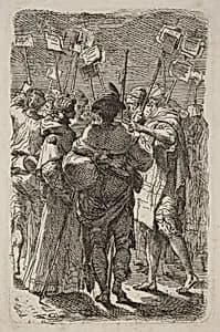 The Pilgrims by Gaetano Gandolfi