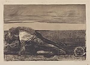 The Ploughmen by Käthe Kollwitz