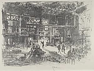 The Presses by Joseph Pennell