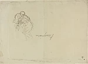The Prodigal Son by Honoré Daumier