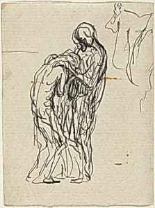 The Prodigal Son by Honoré Daumier