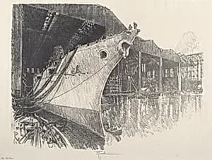The Prow by Joseph Pennell