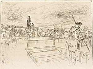 The Punt by James McNeill Whistler