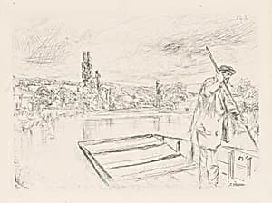 The Punt by James McNeill Whistler