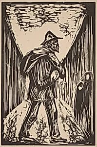 The Ragman (The Wanderer) by Edvard Munch