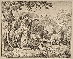 The Ram Blesses Reynard by Allart van Everdingen