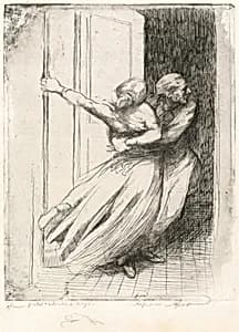 The Rape (Le Viol) by Albert Besnard
