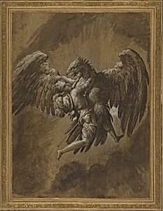 The Rape of Ganymede by Niccolò dell' Abate