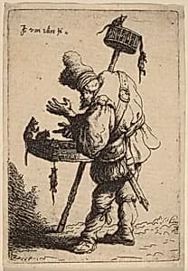 The Rat Catcher by Johannes van Vliet