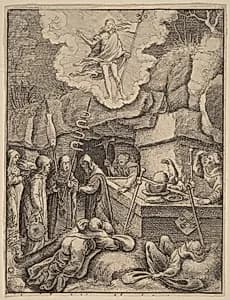 The Resurrection by Wenceslaus Hollar