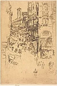 The Rialto by James McNeill Whistler