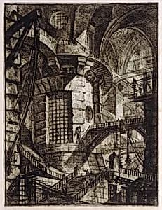 The Round Tower by Giovanni Battista Piranesi