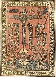 The Sacred Monogram by French 15th Century