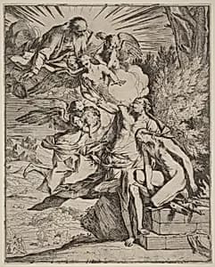 The Sacrifice of Abraham by Pietro Testa
