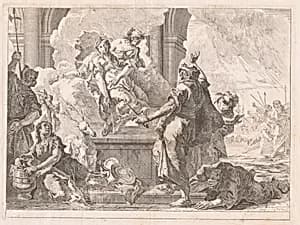 The Sacrifice of Iphigenia by Francesco Fontebasso
