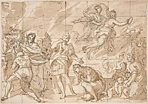 The Sacrifice of Iphigenia by Giovanni Andrea Carlone