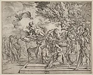 The Sacrifice of Iphigenia by Pietro Testa
