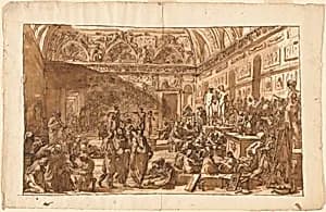 The School of Rome by Felice Giani