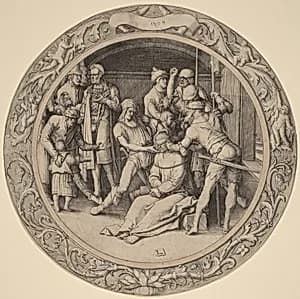 The Scoffing of Christ by Lucas van Leyden
