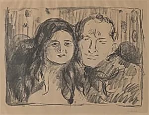 The Seducer (Forføreren) by Edvard Munch