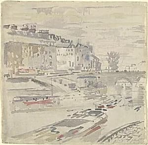 The Seine, Paris by John Marin