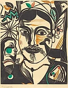 The Shepherd by Heinrich Campendonk