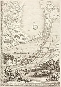 The Siege of Breda [plate 4 of 6] by Jacques Callot