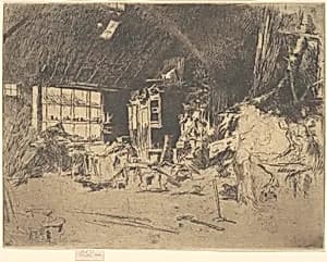 The Smithy by James McNeill Whistler