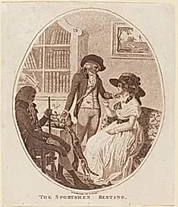 The Sportsmen Resting by Isaac Cruikshank