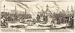 The Stake by Jacques Callot