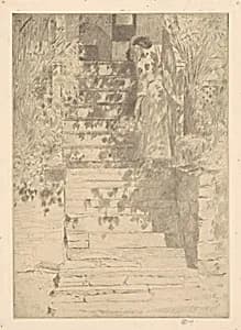 The Steps by Childe Hassam