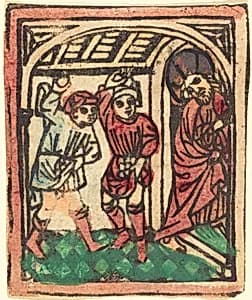 The Stoning of Christ by German 15th Century