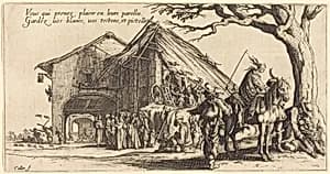 The Stopping Place by Jacques Callot