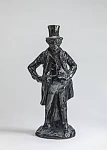 The Stroller (Le bourgeois qui flâne) by Imitator of Honoré Daumier