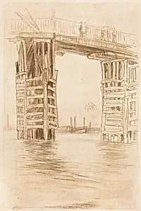 The Tall Bridge by James McNeill Whistler