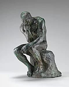 The Thinker (Le Penseur) by Auguste Rodin
