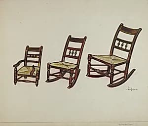 "The Three Bear's Chairs" by Florence Truelson