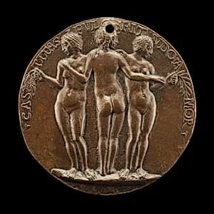 The Three Graces [reverse] by Niccolò Fiorentino