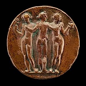 The Three Graces [reverse] by Danese Cattaneo