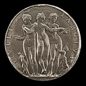 The Three Graces [reverse] by Italian 16th Century