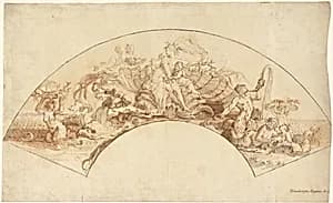 The Triumph of Amphitrite by Giovanni Battista Crosato